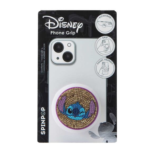🔥Spinpop Disney Winking Stitch Pop Grip Phone Grip BNWT🔥 - Picture 1 of 5